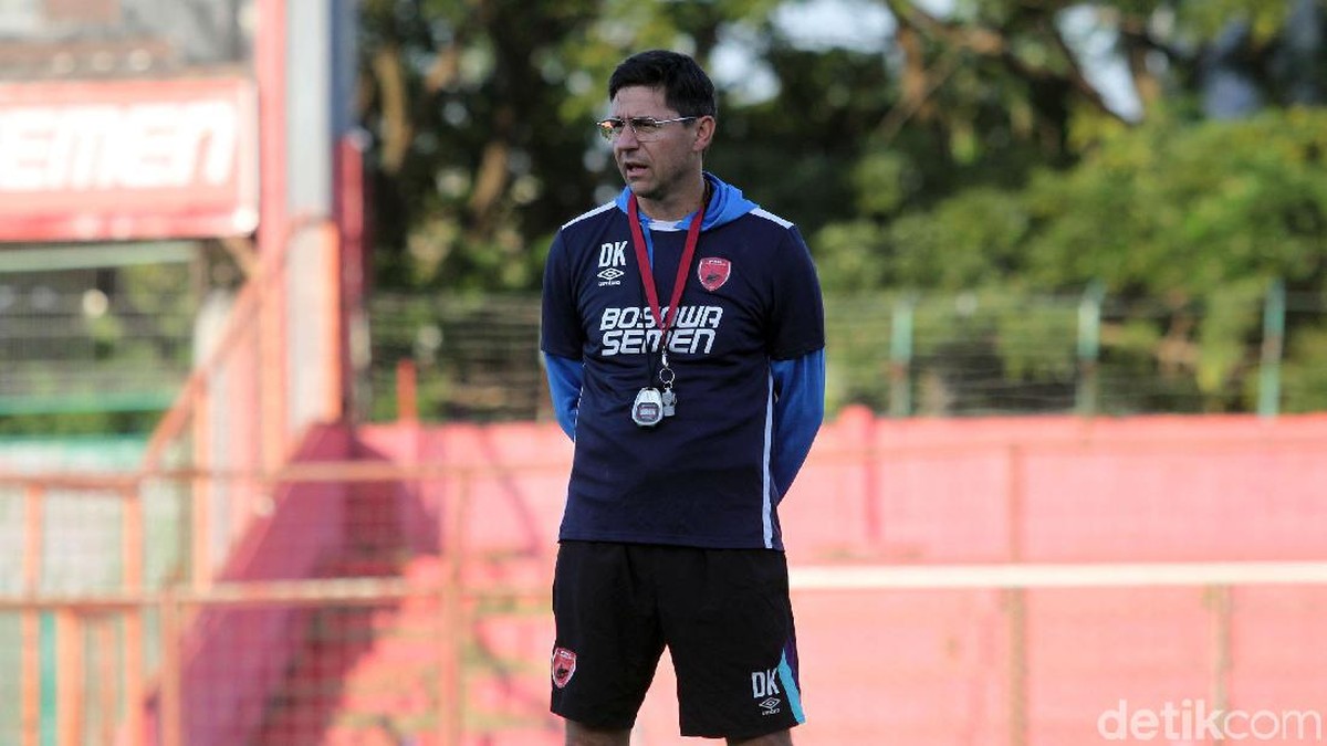 Pelatih PSM Makassar, Darije Kalezic (Rifkianto Nugroho/detikSport)