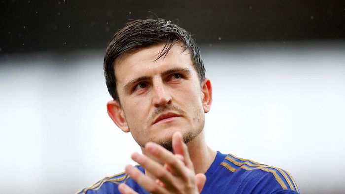 Harry Maguire kemahalan, Manchester City tak jadi mendatangkannya (Action Images via Reuters/Ed Sykes)