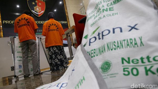 Bareskrim Polri Bekuk Lima Tersangka Terkait Gula Rafinasi