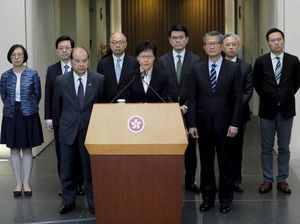Ada Mogok Massal, Pemimpin Hong Kong Tegaskan Tak Berencana Mundur Ada Mogok Massal, Pemimpin Hong Kong Tegaskan Tak Berencana Mundur