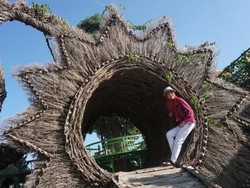 Selfie Park Taman Pule, Tempat Foto-foto Kece di Yogya