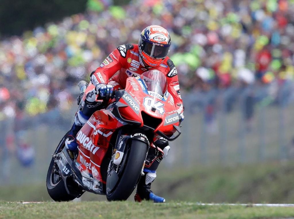 Dovizioso Sudah Maksimal, tapi Marquez Sulit Dikejar Dovizioso Sudah Maksimal, tapi Marquez Sulit Dikejar