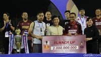Persija Jakarta menjadi runner up Piala Indonesia 2019.