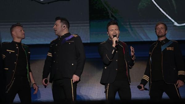 Hello My Love! Westlife Sapa Penggemar di Jakarta