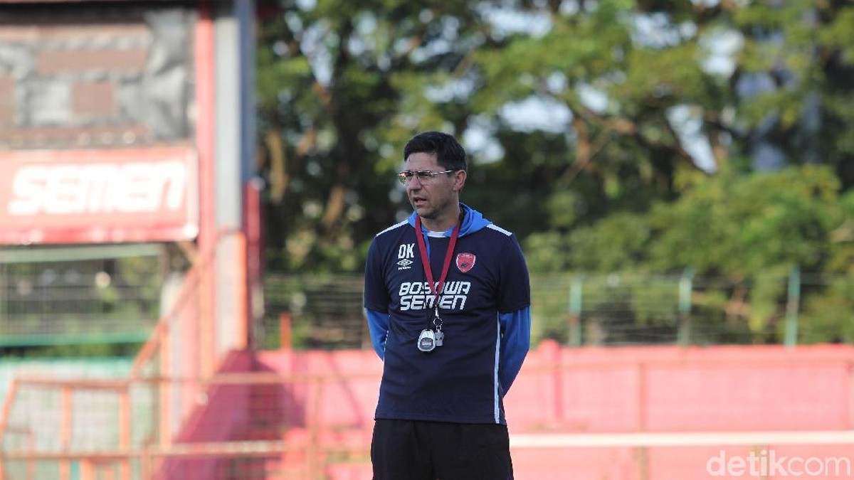 Darije Kalezic mundur dari pelatih PSM Makassar (Rifkianto Nugroho/detikSport)