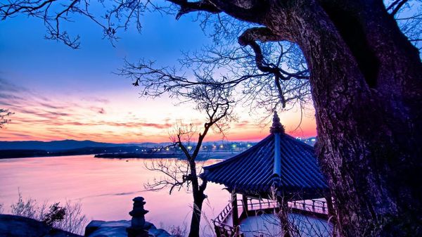 Foto: Kuil Paling Romantis di Korea Selatan