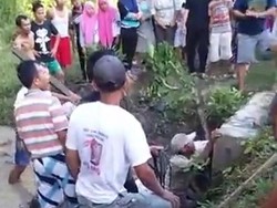 4 Pelajar Tewas Tertimpa Gorong-gorong Saat Mencari Ikan