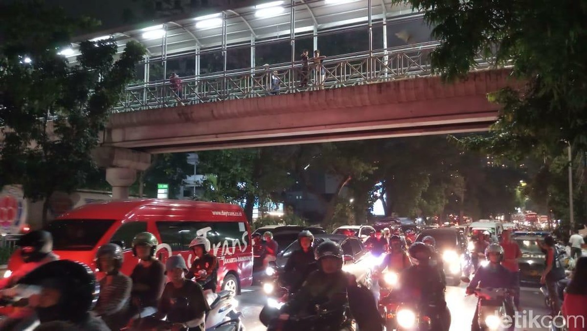Suporter PSM Makassar diminta tenang usai serangan kafe nonton bareng PSM vs Persija di Jakarta. (Foto: Farih Maulana/detikcom)