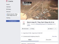 Sempat Dihapus Facebook, Undangan Serbu Area 51 Muncul Lagi