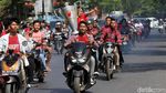 Ribuan Suporter Juku Eja Ramaikan Pawai Kemenangan PSM Makassar