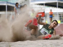 Maria Londa yang Terbaik di Lompat Jangkit Kejurnas Atletik