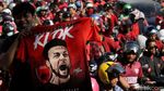 Ribuan Suporter Juku Eja Ramaikan Pawai Kemenangan PSM Makassar