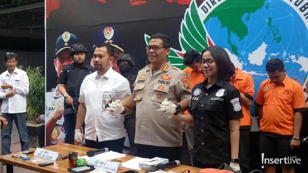 Konferensi Pers Polda Metro Jaya