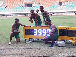 Jawa Timur Pertahankan Gelar Juara Umum Kejurnas Atletik Jawa Timur Pertahankan Gelar Juara Umum Kejurnas Atletik