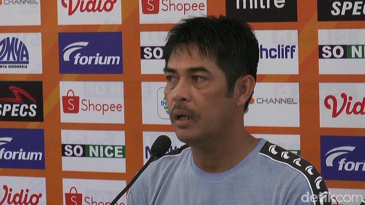 Pelatih Persela Lamongan, Nil Maizar. (Foto: Eko Sudjarwo/detikSport)