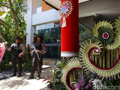 Polisi Bersenjata Amankan Kongres V PDIP