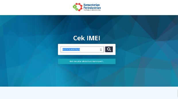 Situs Cek IMEI Kemenperin Bisa Diakses Kembali