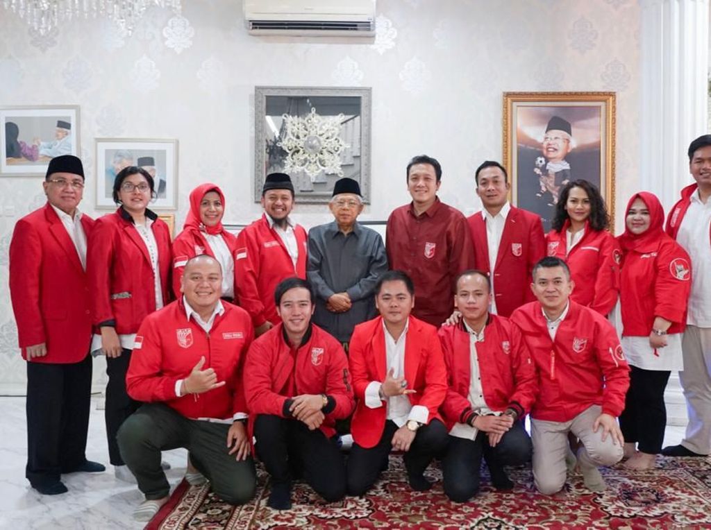 Temui Maruf Amin, PKPI Siap Usung Putrinya di Pilwalkot Tangsel Temui Maruf Amin, PKPI Siap Usung Putrinya di Pilwalkot Tangsel