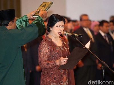 Destry Damayanti Dilantik Jadi Deputi Gubernur Senior BI