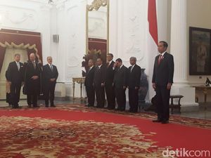 Jokowi Terima Surat Tugas 12 Dubes dari Malaysia hingga Turki