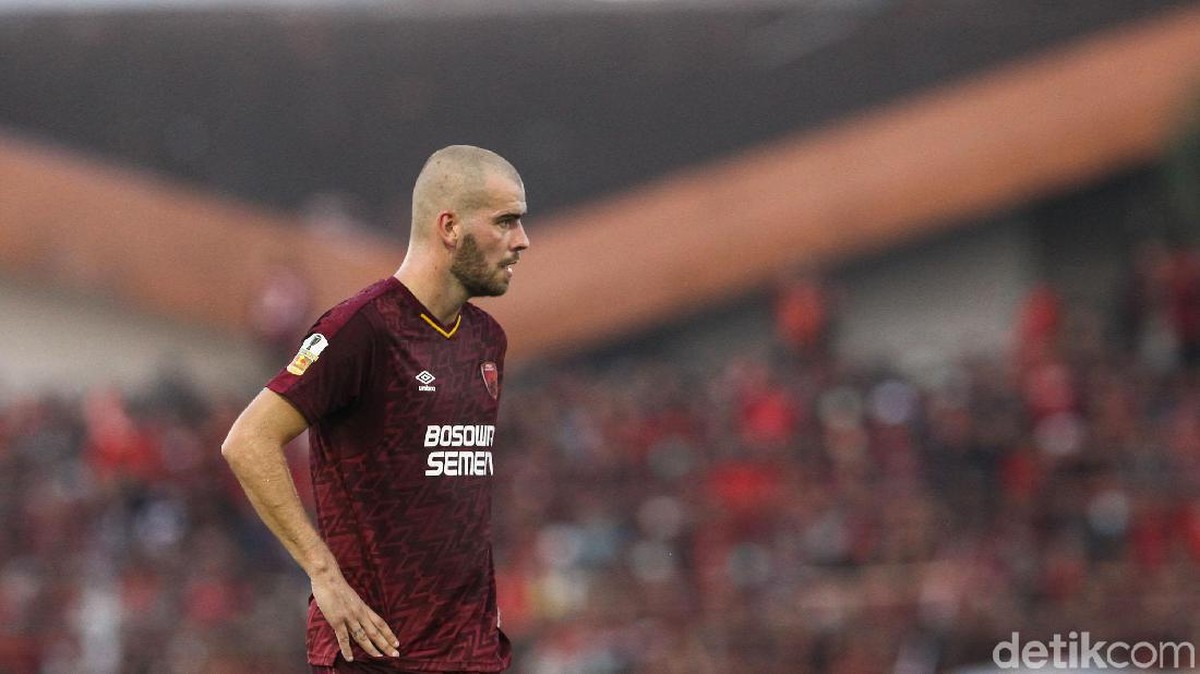 Wiljan Pluim bertekad untuk membuat PSM Makassar menang di laga tandang. (Rifkianto Nugroho/detikSport)