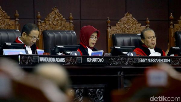 Masih Berlanjut, MK Bacakan 72 Putusan Sengketa Pileg 2019