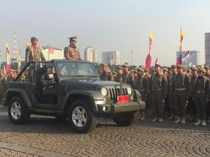 HUT ke-69 Satpol PP, Anies Minta Petugas Tegas dan Humanis