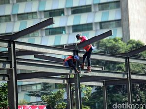 Yuk Lihat Pembangunan Halte TransJ Tosari