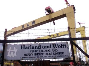 Galangan Kapal Pembuat Titanic Bangkrut, Pekerja Gelar Aksi Protes Galangan Kapal Pembuat Titanic Bangkrut, Pekerja Gelar Aksi Protes