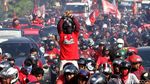 Ribuan Suporter Juku Eja Ramaikan Pawai Kemenangan PSM Makassar