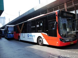 TransJakarta Tambah Armada di Rute Ganjil Genap