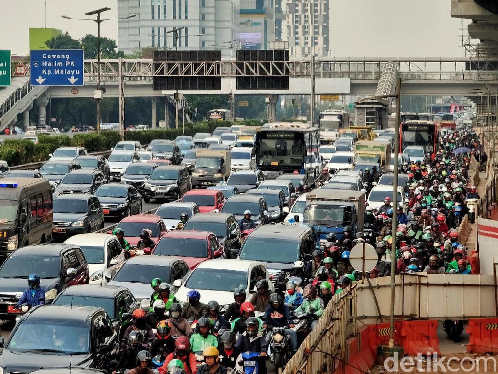 Motor Penyumbang Polusi Tertinggi DKI Jakarta