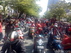 PSM Juara Piala Indonesia, Ribuan Suporter Juku Eja Konvoi di Jalanan