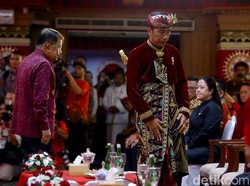 PDIP Bahas Desain Kabinet di Kongres, Jokowi: Kalau Memang Baik Kenapa Tidak