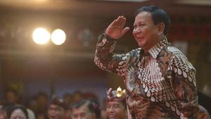 Potret Prabowo Ikut Pertemuan Koalisi Jokowi di Sela Kongres PDIP