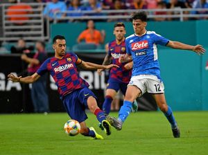 Laga Pramusim: Barcelona Kalahkan Napoli 2-1