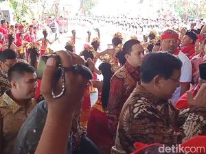 Video Prabowo Subianto Hadiri Kongres PDIP