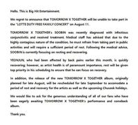 Big Hit Entertainment tunda TXT Comeback