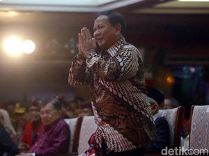 Prabowo Beri Hormat Saat Megawati Bercanda Deketin Saya
