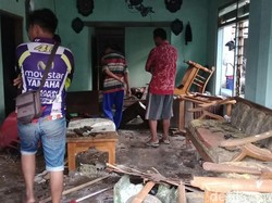 Begini Kondisi Rumah Warga Yang Dirusak Massa Diduga Perguruan Silat