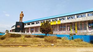 Melihat Progres Pembangunan Stadion Jatidiri Semarang