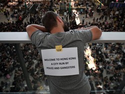 Demonstran Beraksi di Bandara Hong Kong, Berharap Dukungan Internasional