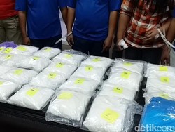 Penyelundupan 25 Kg Sabu Asal Malaysia Digagalkan, Ini Modusnya