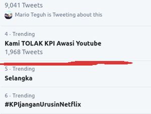 Petisi Tolak KPI Awasi Netflix Digaungkan