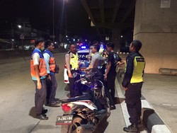 Masuk Tol Becakayu, Pemotor Diamankan