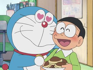 Dorayaki Doraemon dan Krabby Patty, Makanan Dalam Kartun yang Bikin Ngiler Dorayaki Doraemon dan Krabby Patty, Makanan Dalam Kartun yang Bikin Ngiler