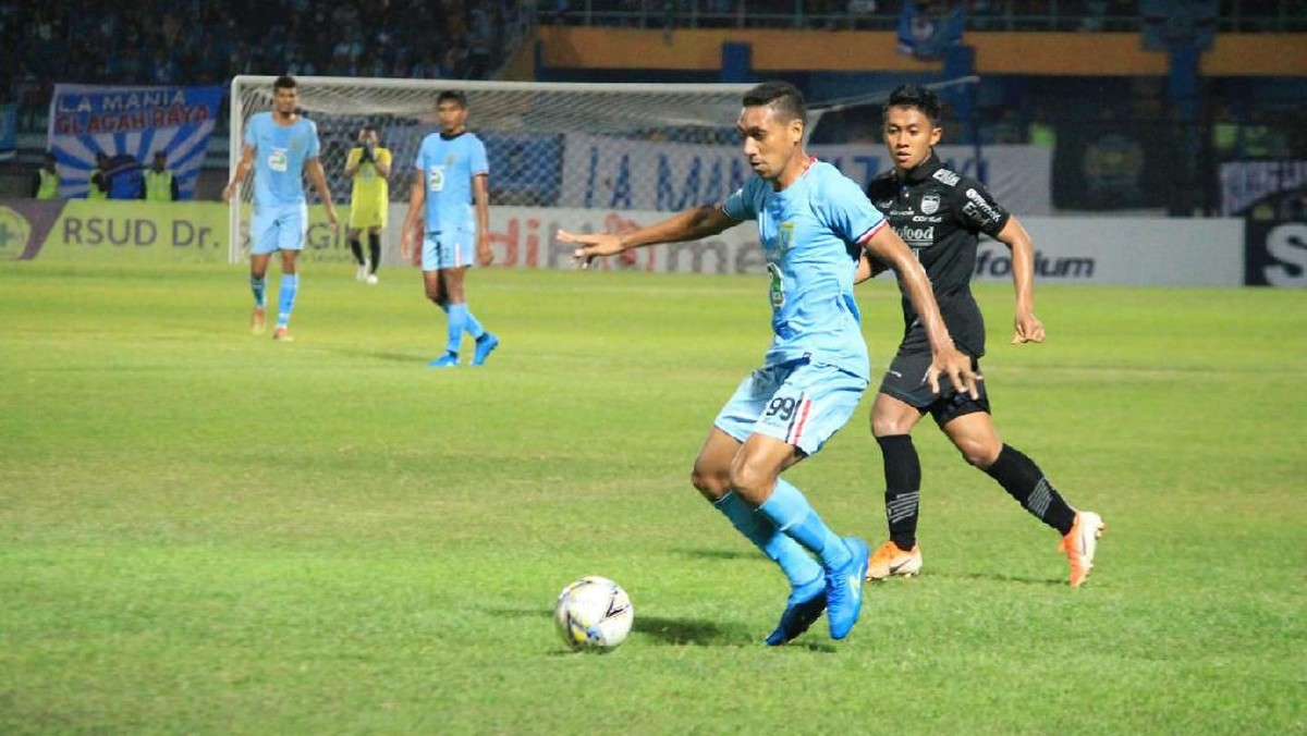 Persela Lamongan disebut sudah tampil oke meski hanya seri melawan Persib Bandung. (Foto: Eko Sudjarwo)