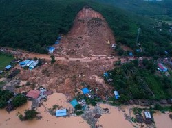 Korban Tewas Tanah Longsor Myanmar Bertambah Jadi 22 Orang, 100 Hilang