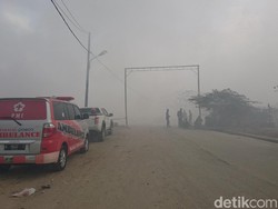 Kebakaran TPSA Cilegon Seminggu Belum Padam, Ratusan Warga Mengungsi