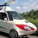 Kocak, Mobil Mungil Ini Dimodif Helikopter, Bisa Terbang?